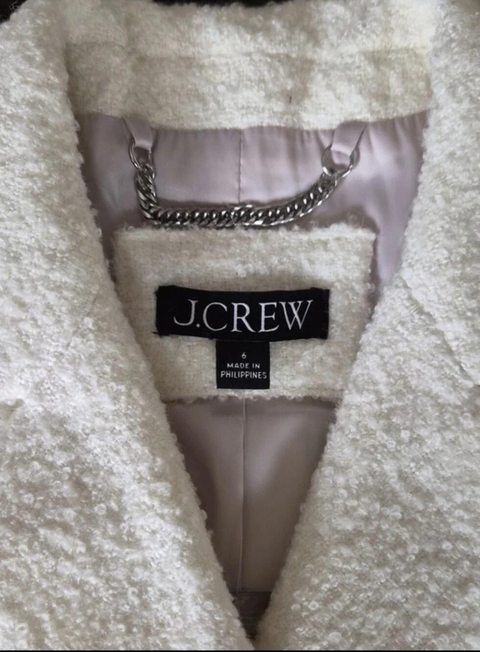 NWT J. Crew Lenore lady blazer in bouclé tweed